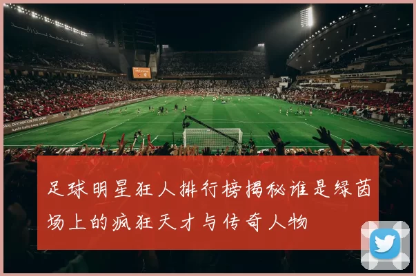 足球明星狂人排行榜揭秘谁是绿茵场上的疯狂天才与传奇人物