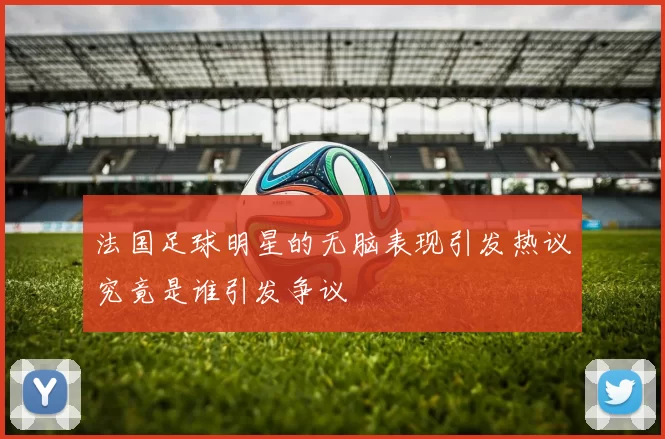 法国足球明星的无脑表现引发热议究竟是谁引发争议