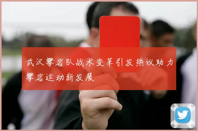武汉攀岩队战术变革引发热议助力攀岩运动新发展